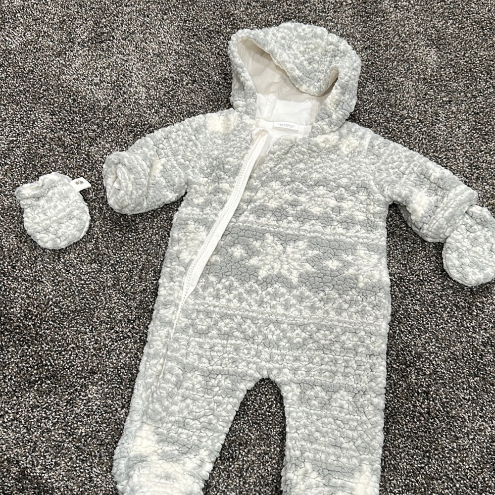 Next Newborn Baby Winter Stroller Suit